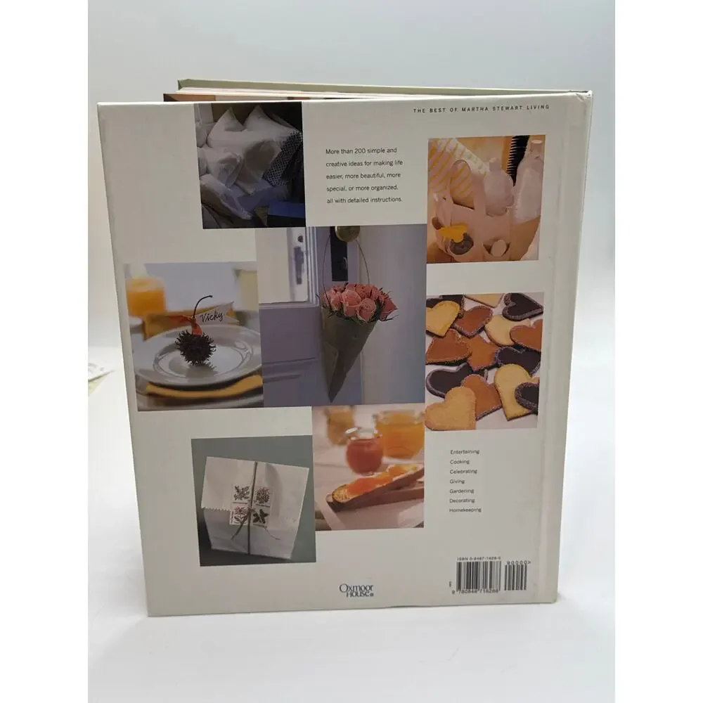 Good Things The Best of Martha Stewart Living Hardcover Home Decor Cookbook